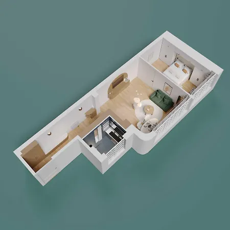 Appartamento Chic - 1br-4p - Republique