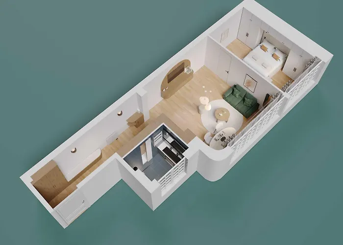 Apartament Chic - 1br-4p - Republique
