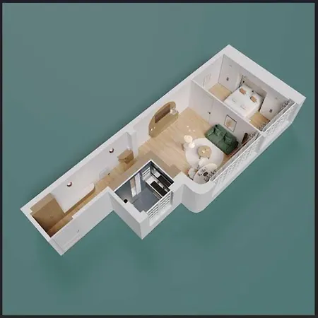 Chic - 1br-4p - Republique Apartment *
